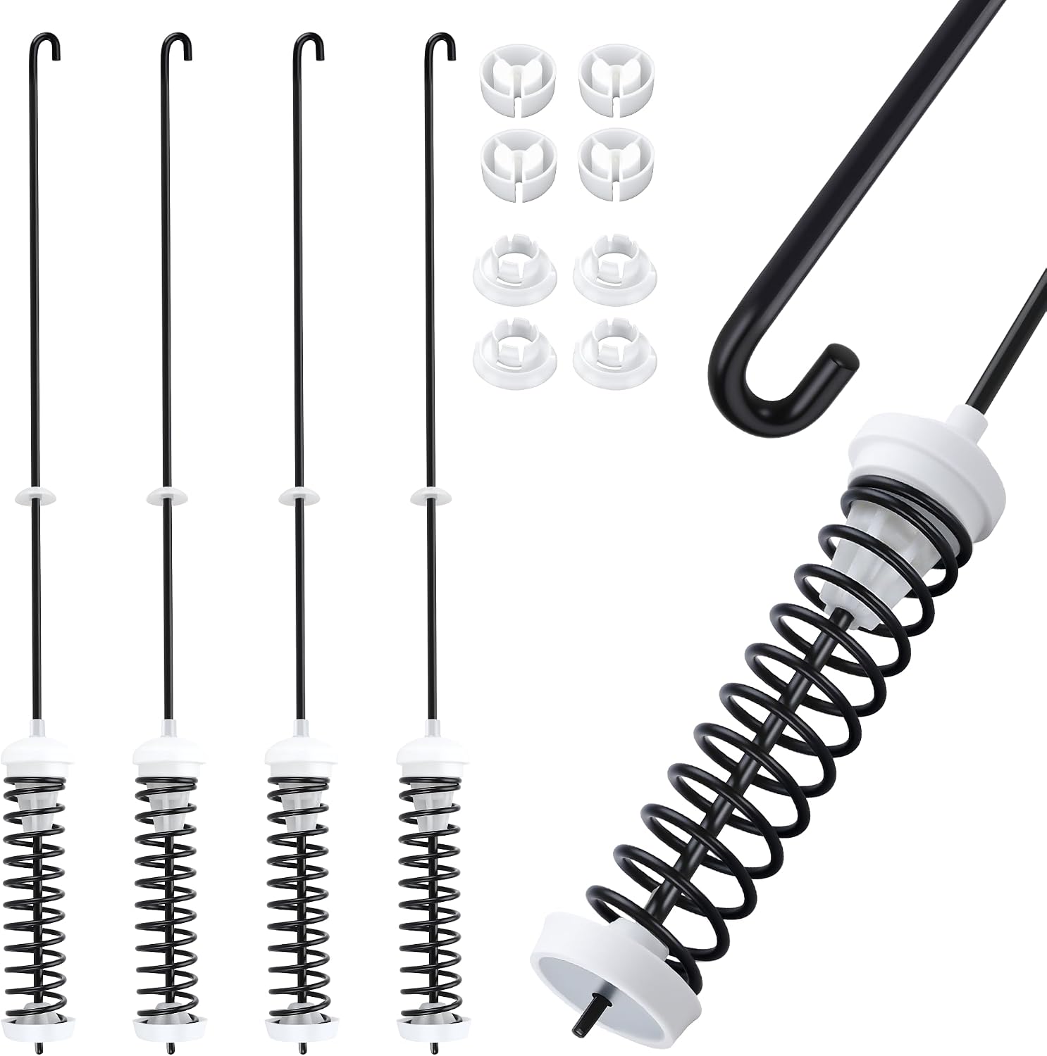 Vypart Washer Suspension Rods Kit for Amana/Whirlpool/Kenmore
