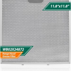WB02X24872 Range Hood Grease Filter - GE Compatible