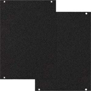 2-Pack Carbon Microwave Hood Filters for Whirlpool