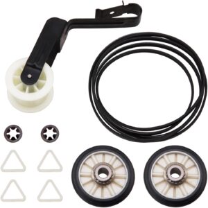 Dryer Repair Kit for Whirlpool Models - Drum Rollers & Belt