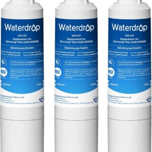 Waterdrop DA29-00020B Refrigerator Filter 3-Pack