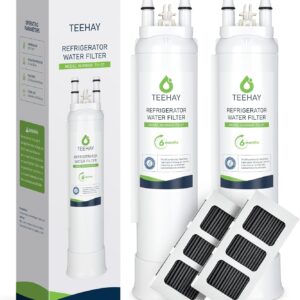 TEEHAY Water & Air Filter Combo, 2-Pack