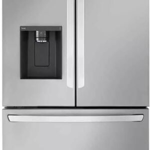 LG 36in Counter-Depth Smart Fridge, 26 cu.ft., French Doors