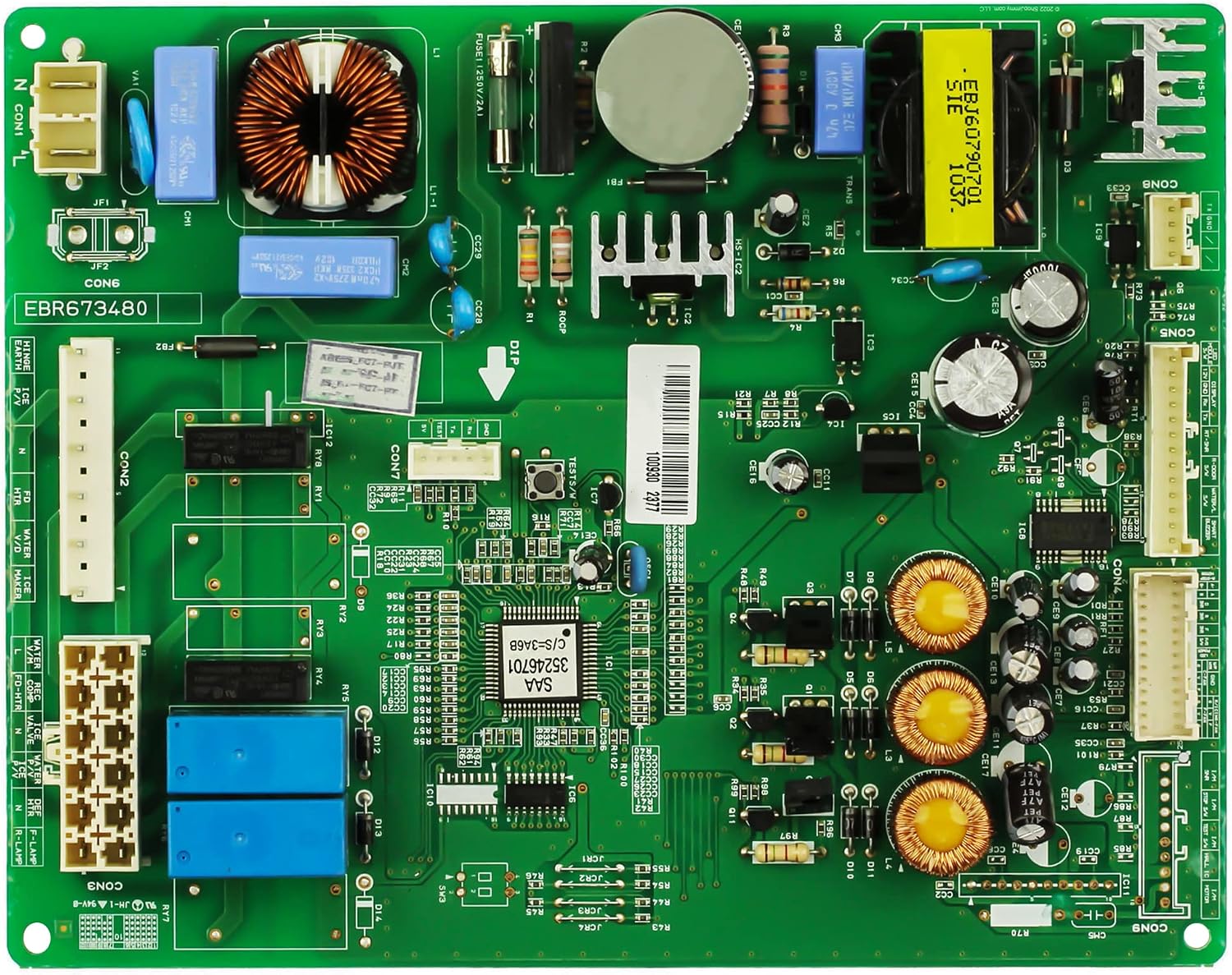 EBR67348009 Refrigerator Main Control Board