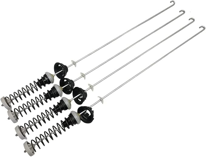 4-Pc Washer Suspension Rod Kit for Whirlpool & Maytag