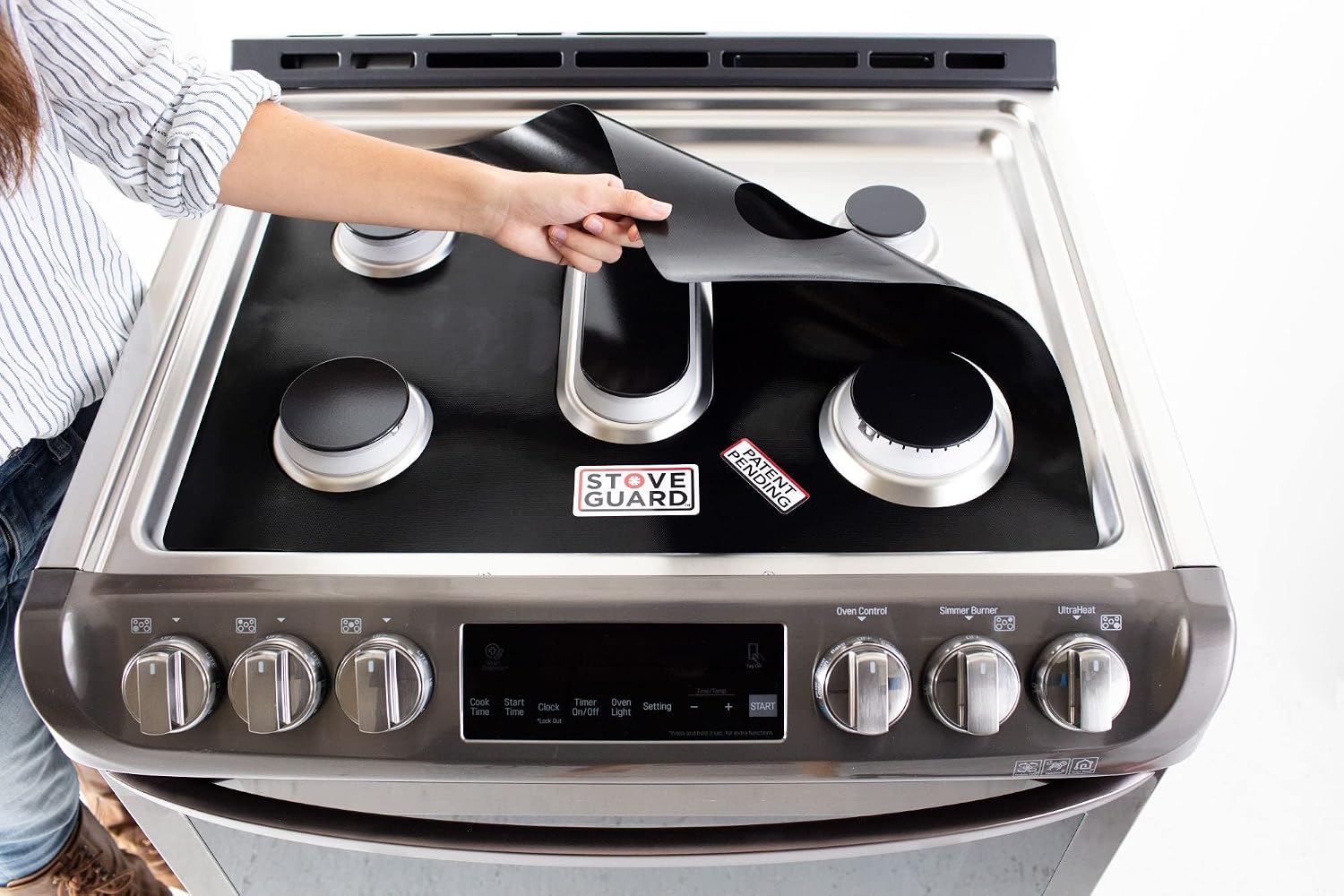 StoveGuard Custom Gas Stove Cover for GE Range