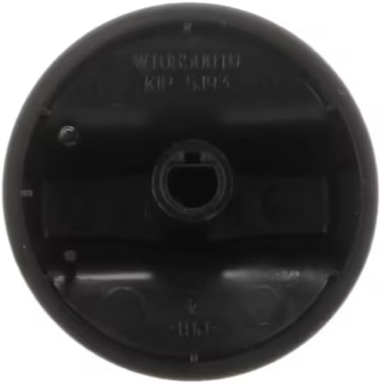 Black Cooktop Knob for GE WCE55 Series