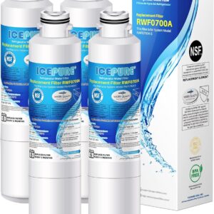 ICEPURE DA29-00020B Replacement Water Filter (4-Pack)