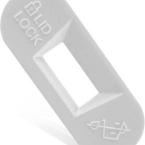 Whirlpool Washer Lid Lock Bezel - White - HUFEWU