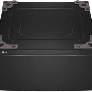 LG 27in Washer/Dryer Pedestal with Storage - Black