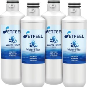 LT1000PC Water Filter Replacement for LG Refrigerator - 4 Pack