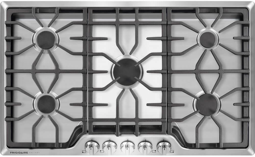 Frigidaire 36" 5-Burner Gas Cooktop w/ LP Kit