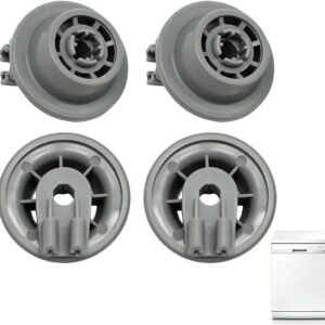 Bosch Dishwasher Lower Rack Wheel Kit - 4 Pack