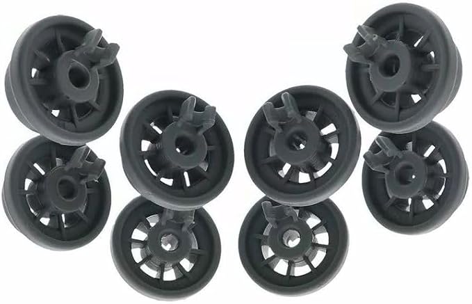 Bosch Dishwasher Lower Rack Wheels (8-Pack)