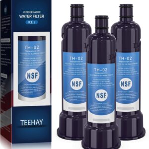 TEEHAY ICE2 F2WC9I1 Ice Maker Filter 3-Pack