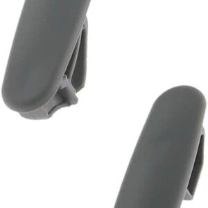 2pc Dishwasher Rack Stop Clip for Whirlpool Models