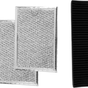 Goktvai 3pc Microwave Filter Set – Aluminum & Carbon