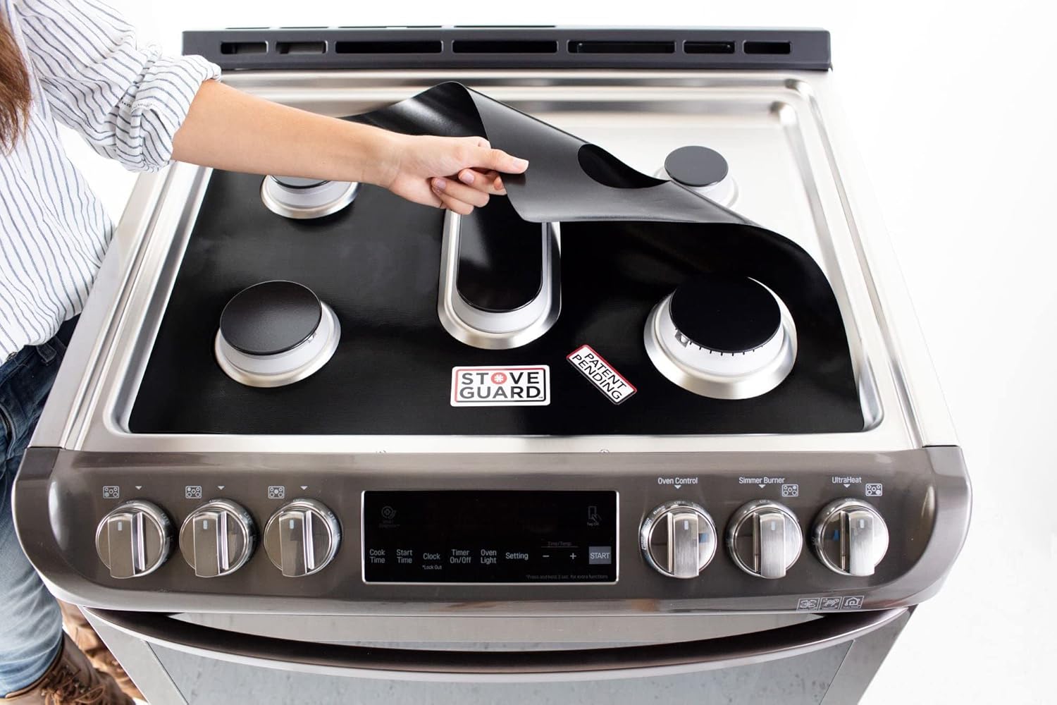 StoveGuard SRT486G Precision Gas Stove Cover - USA Made