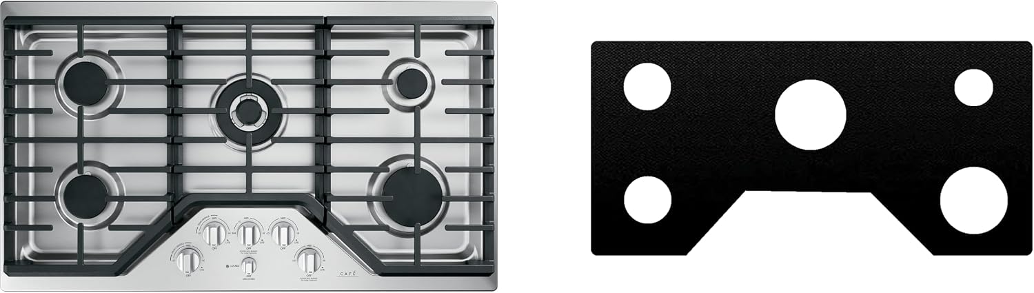 NXG Gas Stove Burner Liner - Fits GE PGP9036SLSS
