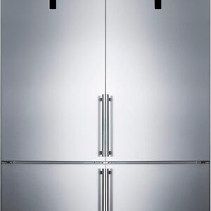 Summit 48" Bottom-Freezer Fridge | French Doors | Energy Star