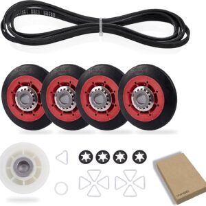 Maytag Dryer Repair Kit - Drum Roller, Belt & Idler Pulley