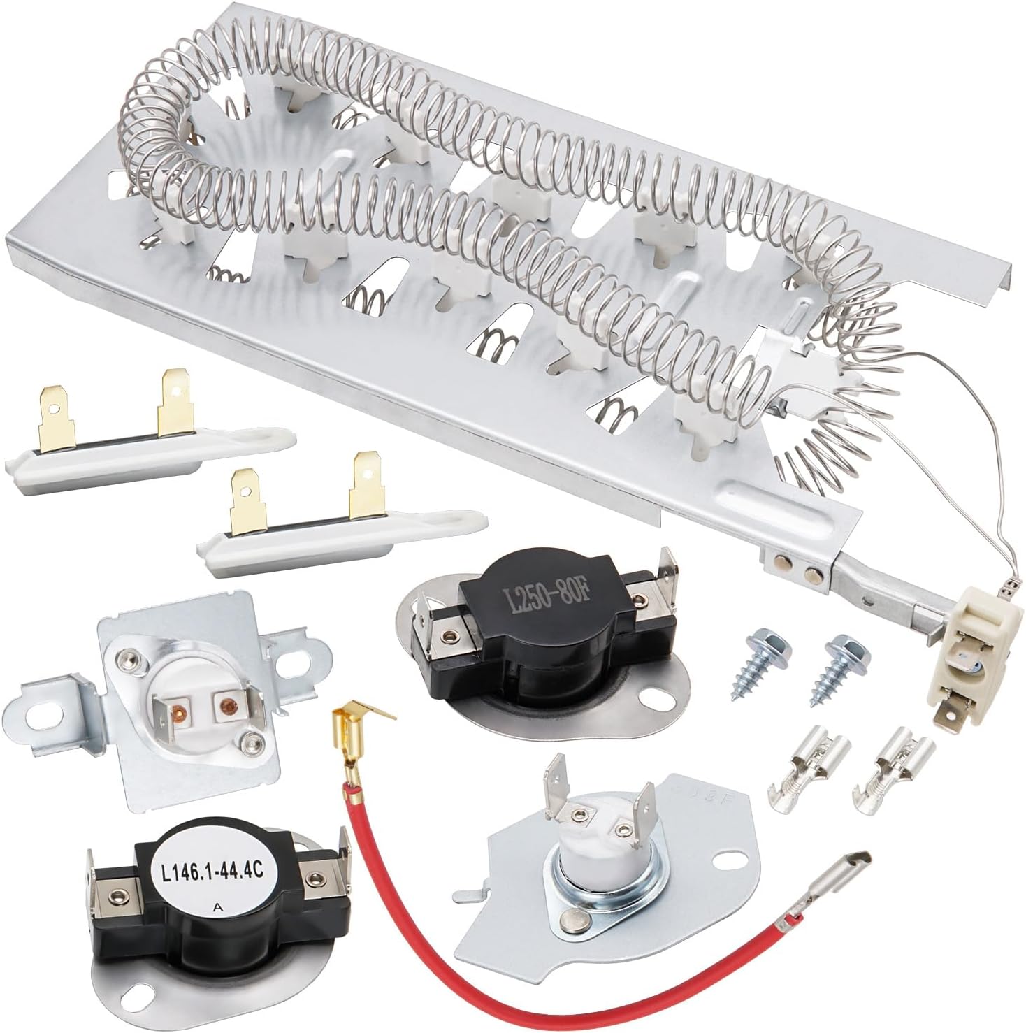 SupHomie Dryer Heating Element Kit for Whirlpool & Maytag