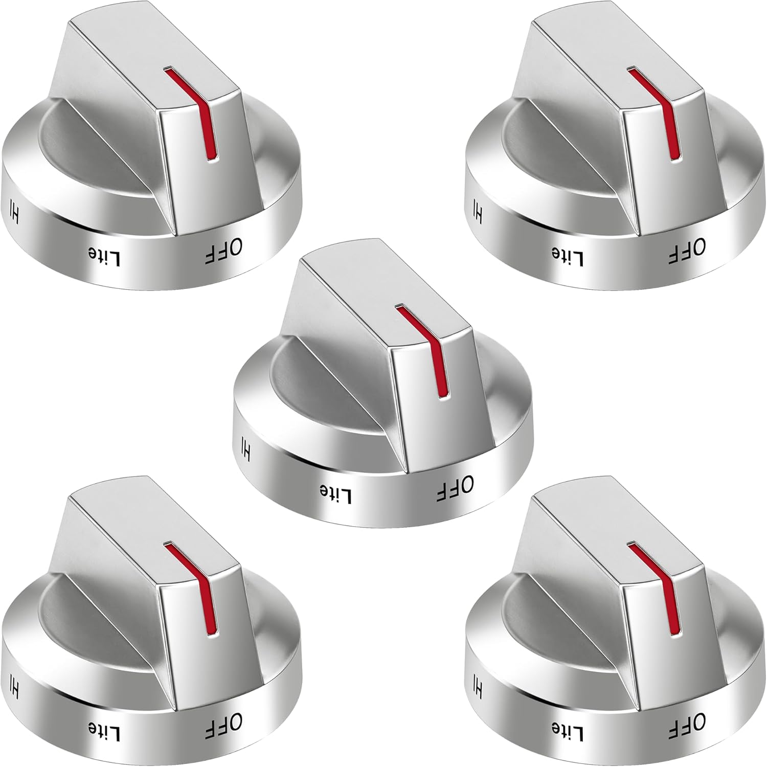 AMI PARTS Stove Knob Replacement for Samsung (5PCK)