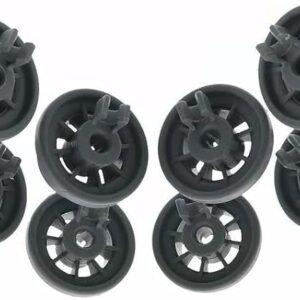 Bosch Dishwasher Lower Rack Roller Wheels - 8 Pack