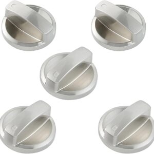 Wolf Range Stove Knobs, 5-Pc SS Replacement Set