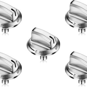 5-Pack Upgraded Gas Stove Knobs for Fridgidaire Ranges