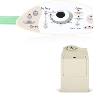 Membrane Switch Keypad Replacement for Maytag Dryer