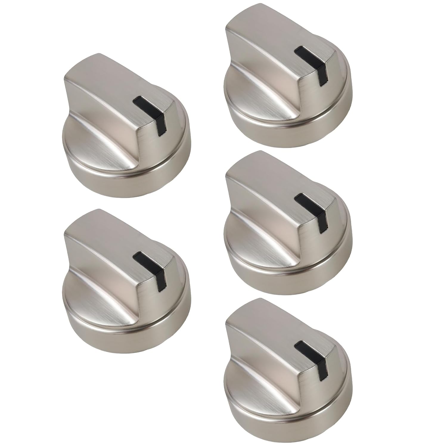 Stainless Steel Range Knobs 5-Pack - WB03X29315