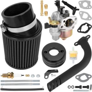 FVRITO Stage 2 Carb & Exhaust Kit for Predator 212cc Mini Bike