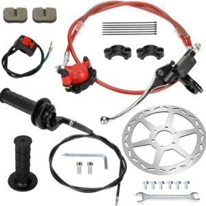Mini Bike Hydraulic Brake Kit & Throttle Assembly