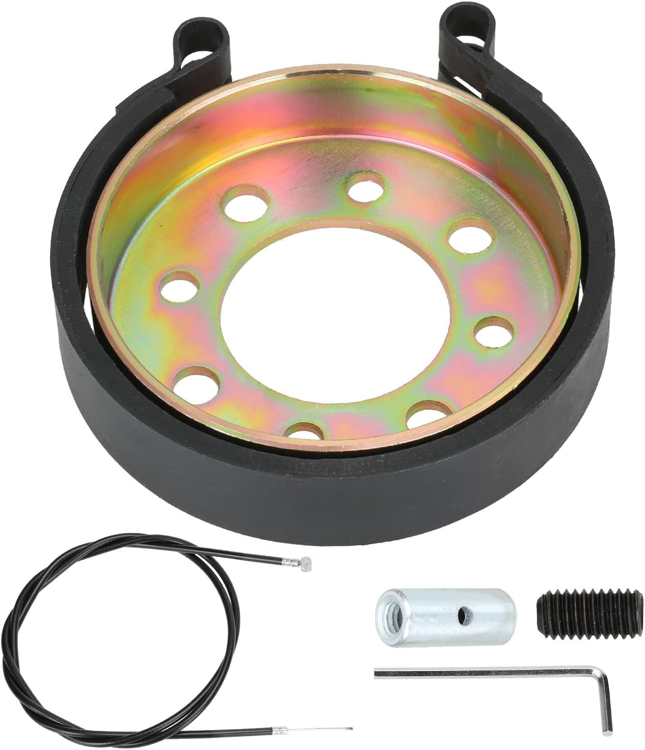 GREHUA 4" Rear Drum Brake Band Kit for Go Karts & ATVs