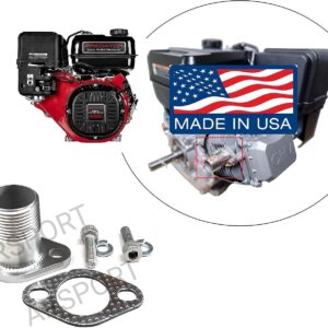 Exhaust Adaptor 1" Flange - Fits Predator & DuroMa Engines