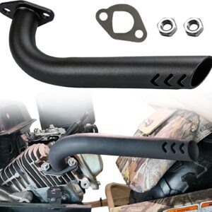 QYMOTO Straight Exhaust Pipe for Coleman Mini Bikes & Go Karts