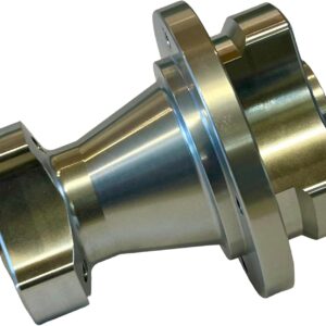KART SUPPLY CNC Alloy Mini Bike Rear Hub, 12mm, Silver