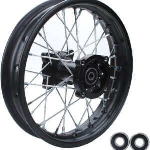 Rear Wheel Rim & Bearing Assembly for Mini Dirt Bike