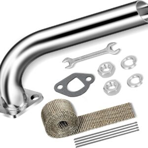 FVRITO Performance Exhaust Header for Mini Bike & Go-Kart Engines