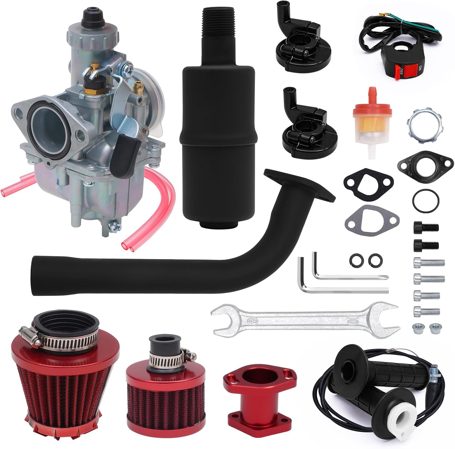 Predator 212 Stage 2 Engine Kit - Carb Exhaust & Throttle