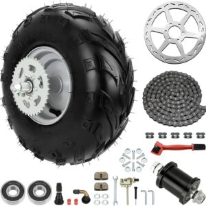 Mini Bike Rear Wheel 145/70-6 w/ Sprocket & Tire - XIKOBY