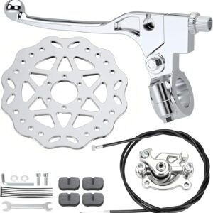 RZEOZU Mini Bike Disc Brake Kit, 180mm Rear Rotor