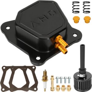 EOPOAYI Valve Cover for 212cc Mini Bike Engines Black