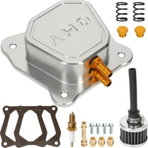 EOPOAYI 212cc Valve Cover for Predator 212 Engines - Silver