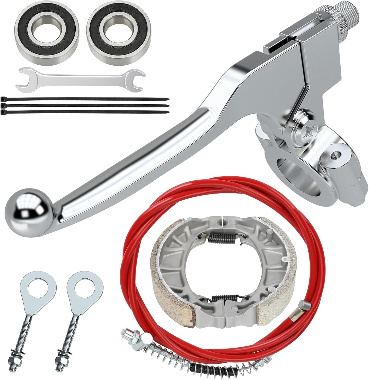 RZEOZU Mini Bike Drum Brake Kit - 212cc Compatible