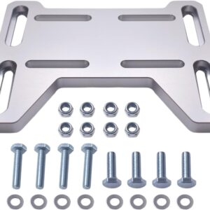 Aluminum Mini Bike Engine Mount Plate Adapter Bracket