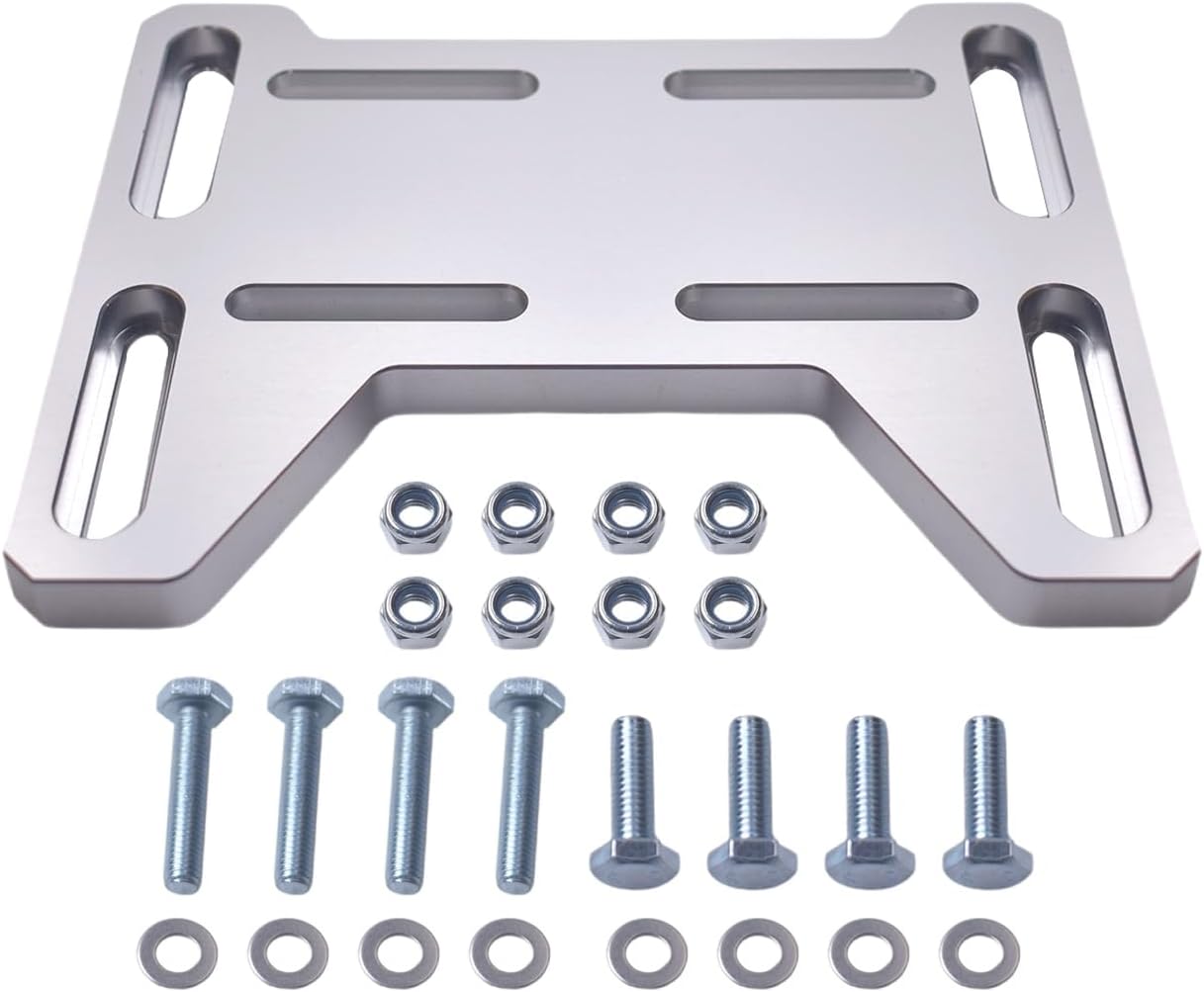 Aluminum Mini Bike Engine Mount Plate Adapter Bracket