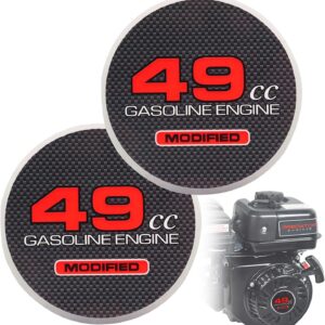 Predator 212 Starter Sticker - 49cc Look (2pcs)