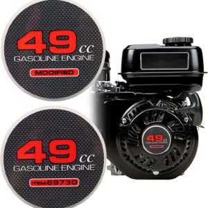 2pcs Pull Starter Stickers for Predator 212cc Mini Bike
